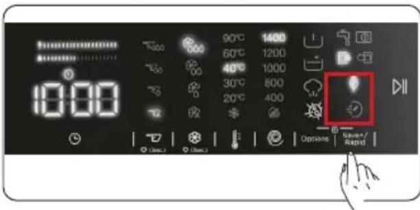 DE DIETRICH DWF394QWE - Save+ / Speed kiegészítő funkció - 1