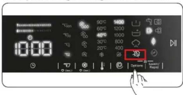 DE DIETRICH DWF394QWE - Antiallergén kiegészítő funkció - 1
