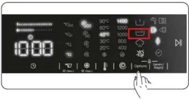 DE DIETRICH DWF394QWE - Extra öblítés kiegészítő funkció - 1