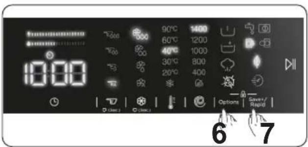 DE DIETRICH DWF394QWE - Bloqueo para niños - 1
