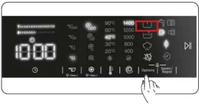 DE DIETRICH DWF394QWE - A)  Brewash auxiliary function - 1