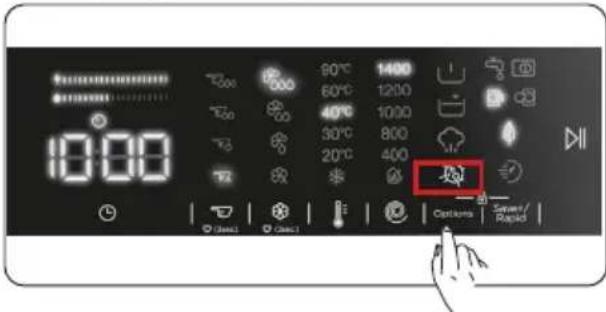 DE DIETRICH DWF394QWE - ⚫illeggsfunksjon for anti-allergi - 1