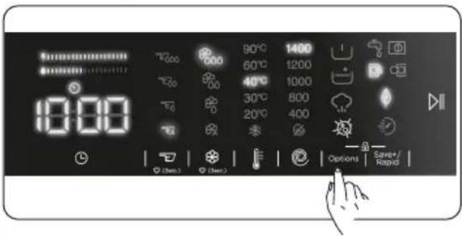 DE DIETRICH DWF394QWE - Auxiliary functions - 1