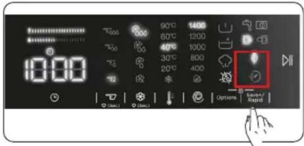 DE DIETRICH DWF394QWE - Funzione ausiliaria lavaggio ecologico / rapido - 1