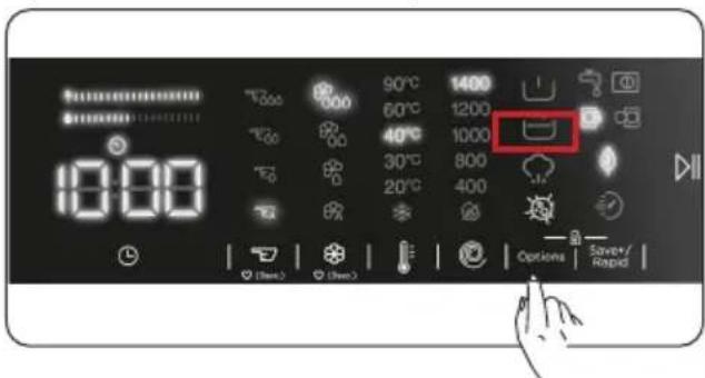 DE DIETRICH DWF394QWE - A)  Brewash auxiliary function - 2
