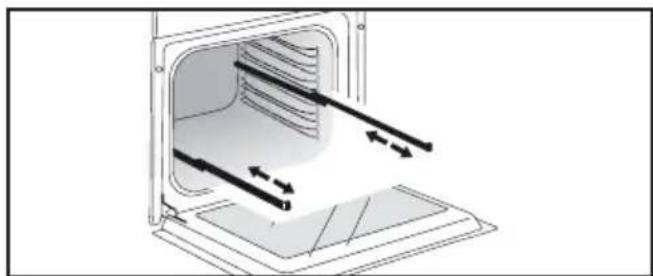 DE DIETRICH DOP4756W - ΕΓΚΑΤΑΣΤΑΣΗ ΚΑΙ ΑΦΑΙΡΕΣΗ ΤΩΝ ΣΥΡΟΜΕΝΩΝ ΡΑΓΩΝ - 1