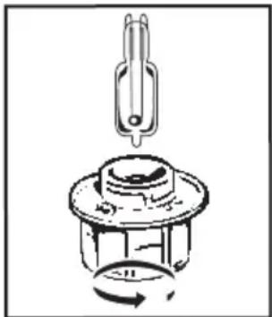 DE DIETRICH DOP4756W - ЗАМІНА ЛАМПОЧКИ - 2