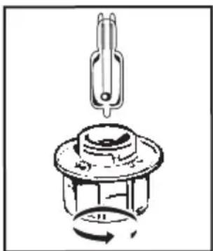DE DIETRICH DOP4756W - VERVANGING VAN DE LAMP - 2
