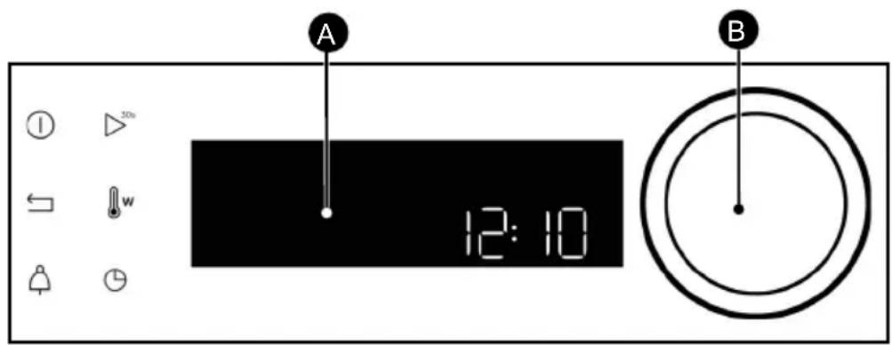 DE DIETRICH DKC4536H - BETJENINGER OG DISPLAY - 1
