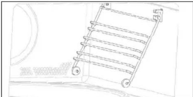 DE DIETRICH DKC4536H - - Stopnie - 1