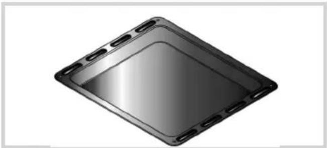 BEKO BMF40B - Oven tray - 1