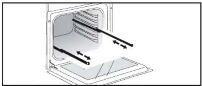DE DIETRICH DOP4756MB - INSTALLERA OCH DEMONTERA GLIDSKENORNA - 1