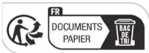FR DOCUMENTS PAPIER BAC DE TRI