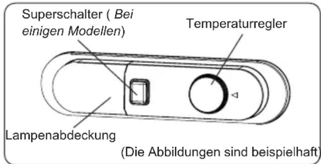 Glem Gas GRF170BK - Thermostateinstellung - 2