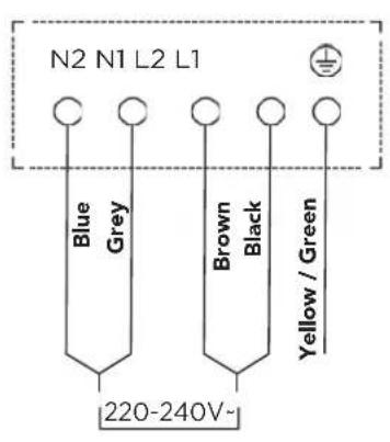 Glem Gas GTI642BSL - CONNECTING THE HOB TO THE MAINS POWER SUPPLY - 1
