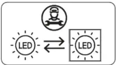 Glem Gas GRF170WH - Replacing LED Lighting - 2