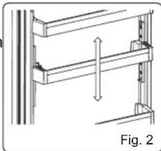 Glem Gas GRF170WH - Adjustable Door Shelf (In some models) - 2