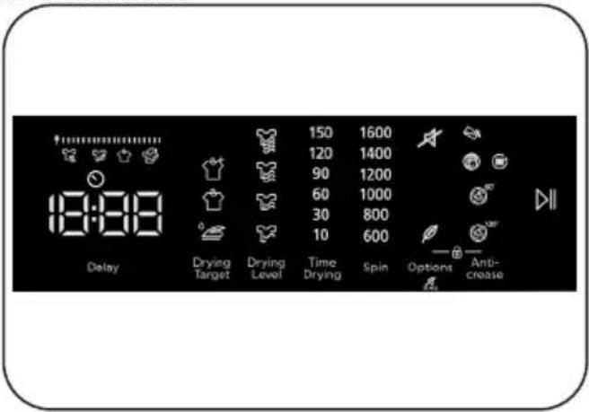 DE DIETRICH DDF394HWE - Elektroninen näyttölaite ja lisätoiminnot - 1