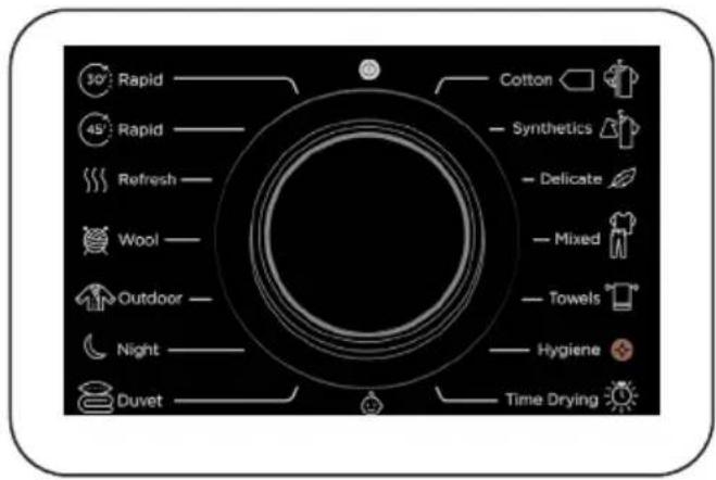 DE DIETRICH DDF394HWE - Programvalgknott - 1