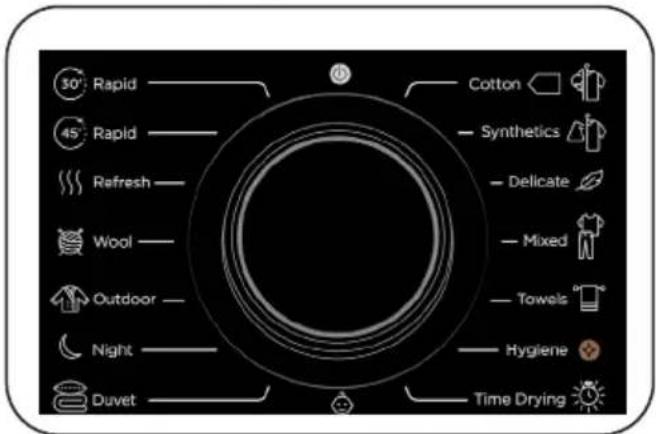 DE DIETRICH DDF394HWE - Selector de Programa - 1