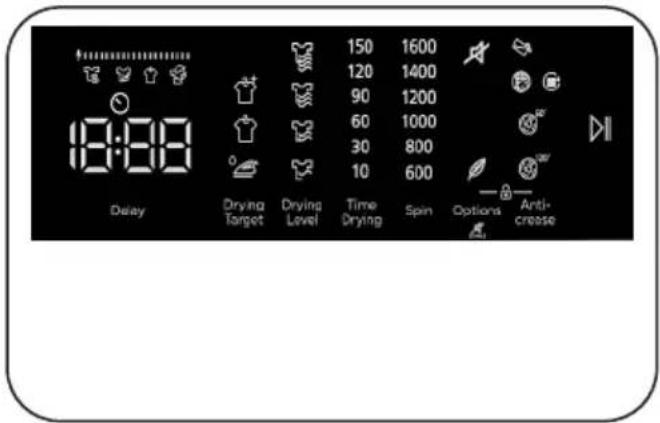 DE DIETRICH DDF394HWE - Indicador electrónico y funciones adicionales - 1