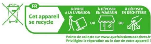 Glem Gas GTI321BS - ELIMINATION ET RECYCLAGE - 1