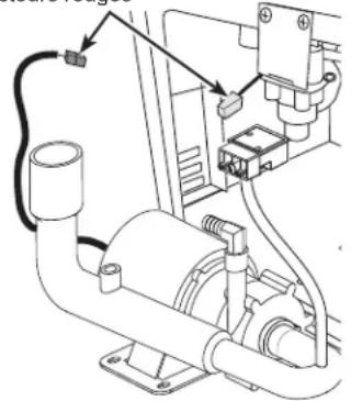 Café UCC15NPRII - INSTALLER LA POMPE DE VIDANGE - 1
