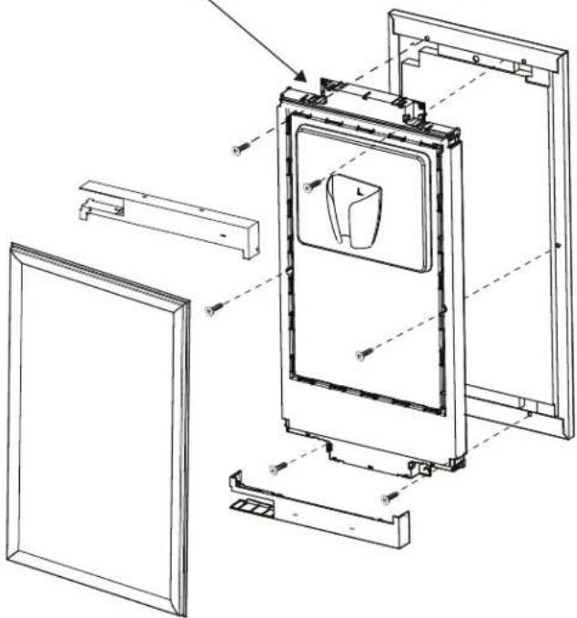 Café UCC15NPRII - INSTALLER LE PANNEAU DE PORTE (suite) - 1