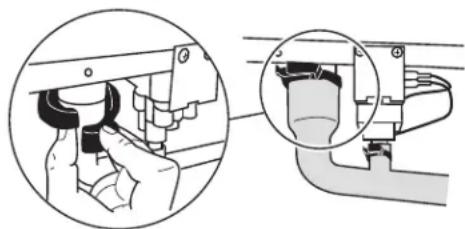 Café UCC15NPRII - CONNECT DRAIN PUMP TO ICE MACHINE - 4