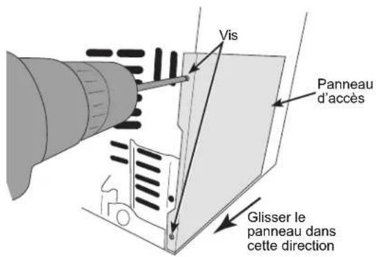 Café UCC15NPRII - RETIRER LE PANNEAU D'ACCÈS - 1