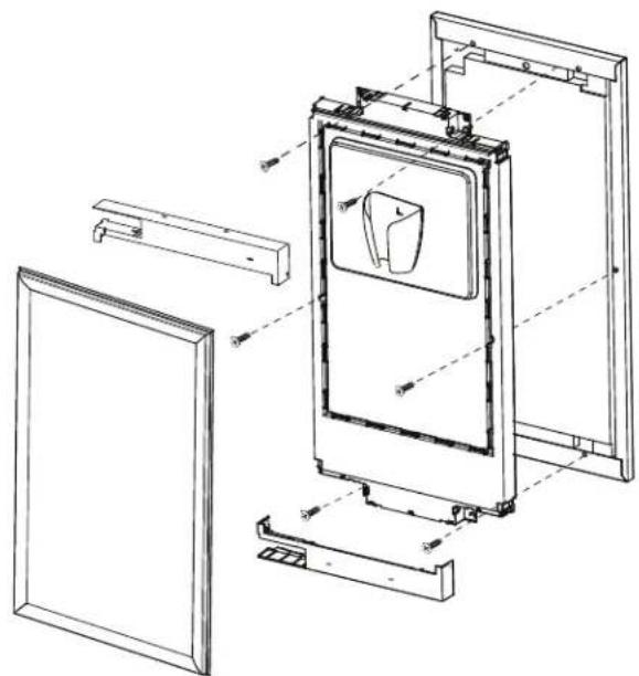 Café UNC15NPWII - Attaching the Door Panel - 4