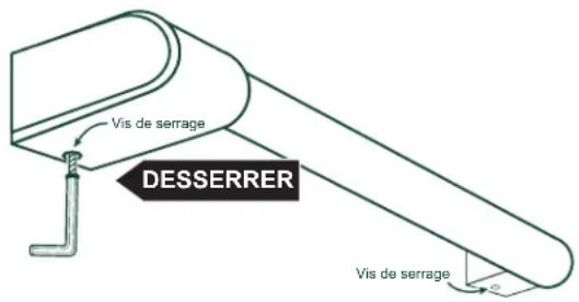 Café UNC15NPWII - Fixation du panneau de la porte - 6