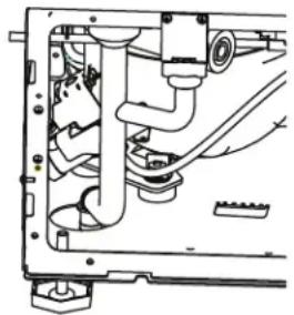 Café UNC15NPWII - A: Floor Drain Located Under Unit - 1