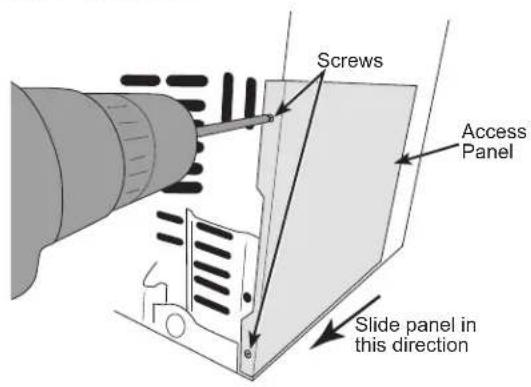 Café UNC15NPWII - REMOVE ACCESS COVER - 1