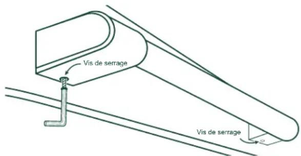 Café UNC15NPWII - Fixation du panneau de la porte - 8