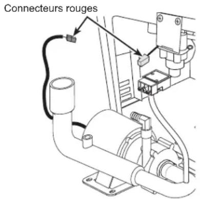 Café UNC15NPWII - INSTALLER LA POMPE DE VIDANGE (suite) - 3