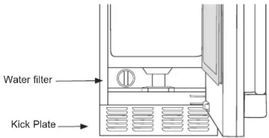 Café UNC15NPWII - Replacing the Filter - 1