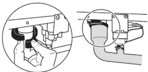 Café UNC15NPWII - CONNECT DRAIN PUMP TO ICE MACHINE - 4