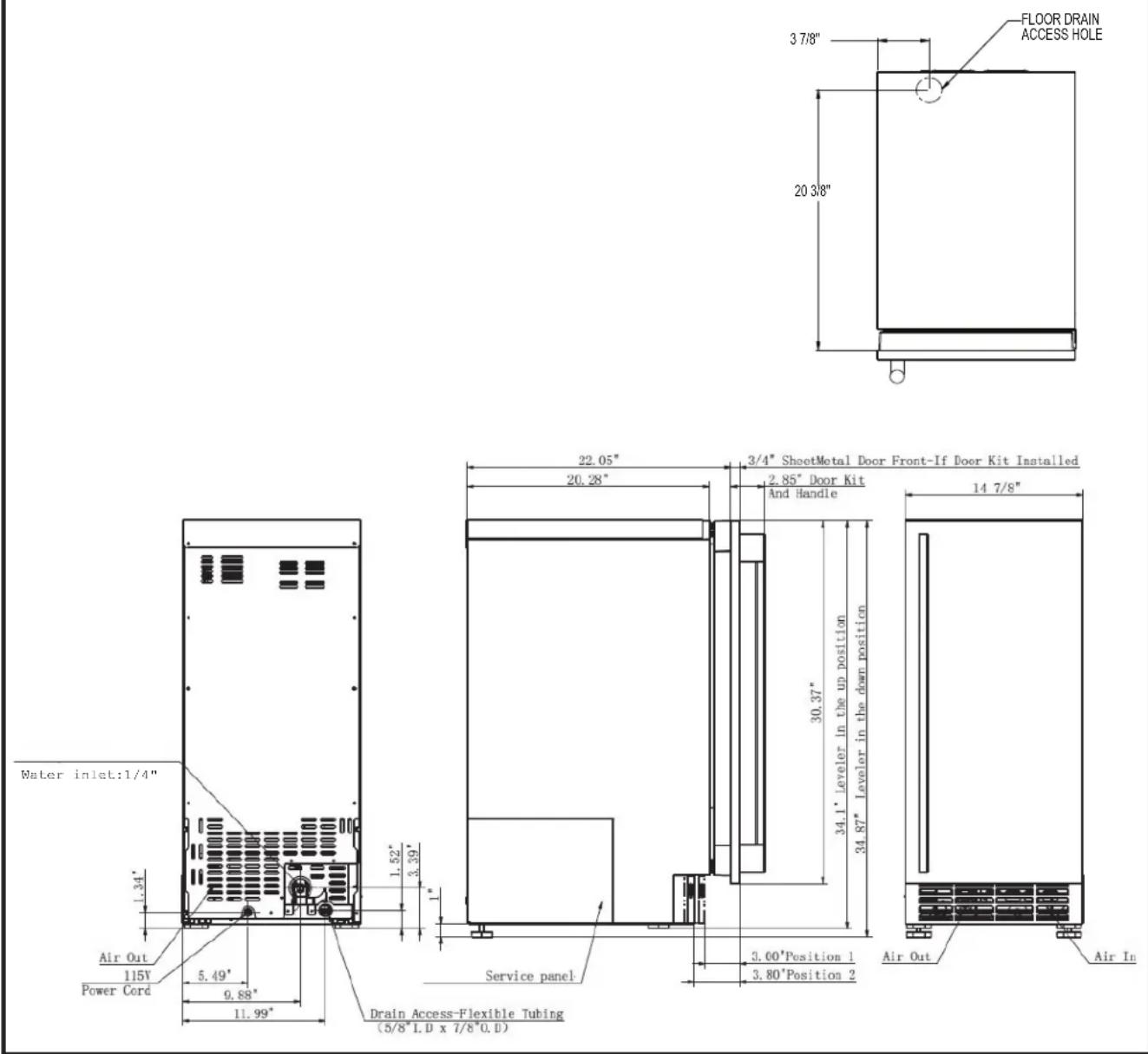 Café UNC15NPWII - Installation Notes - 1