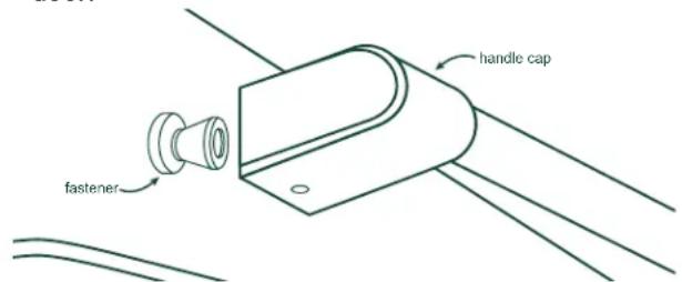 Café UNC15NPWII - HANDLE REVERSING INSTRUCTIONS - 2