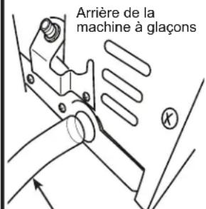 Café UNC15NPWII - RACCORDER LA POMPE DE VIDANGE À LA MACHINE À GLAÇONS (suite) - 4