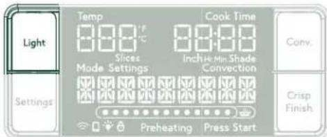 Café Couture C9OAAAS2RS3 - Turning on the Oven Light - 1