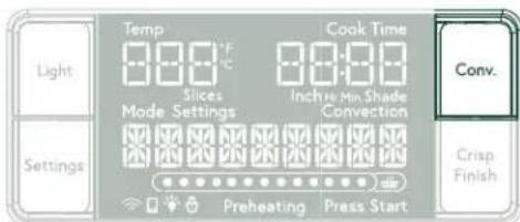 Café Couture C9OAAAS2RS3 - Activating the Convection Fan - 1