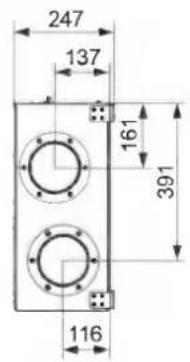 STIEBEL ELTRON LWZ 130 - Misure e allacciamenti - 1