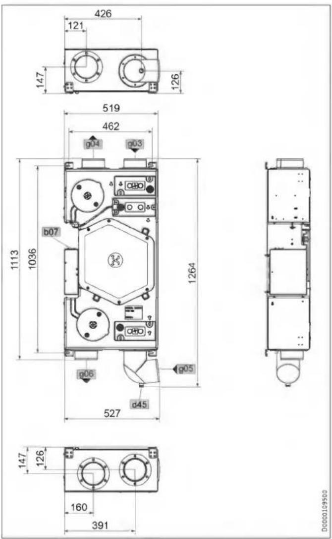 STIEBEL ELTRON LWZ 130 - Misure e allacciamenti - 7