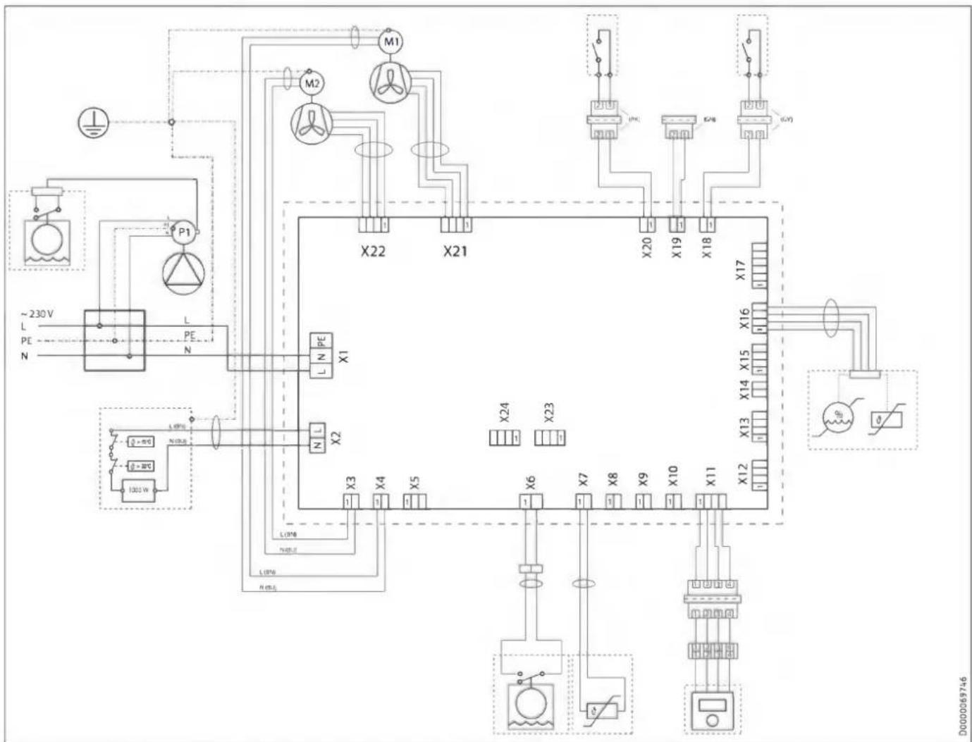 STIEBEL ELTRON LWZ 130 - Schema elettrico - 1
