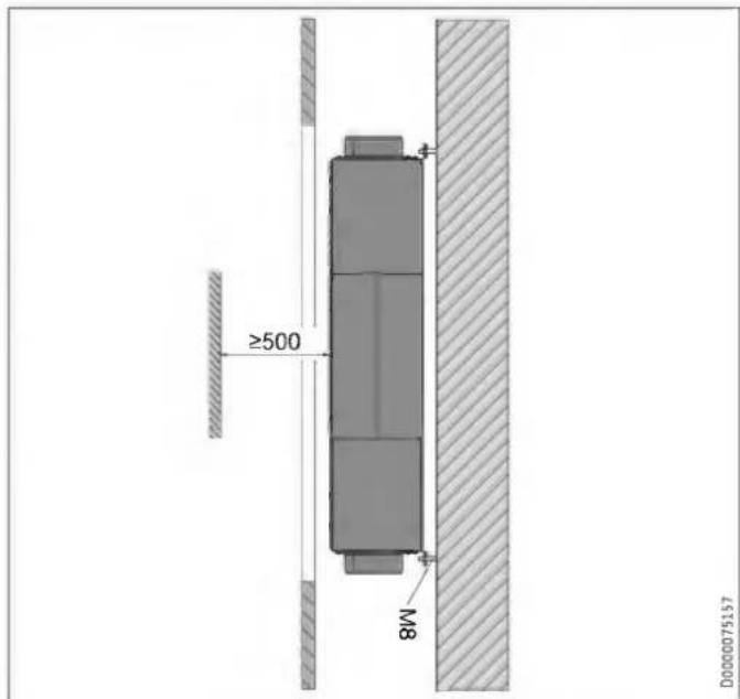 STIEBEL ELTRON LWZ 130 - Minimum clearances - 4