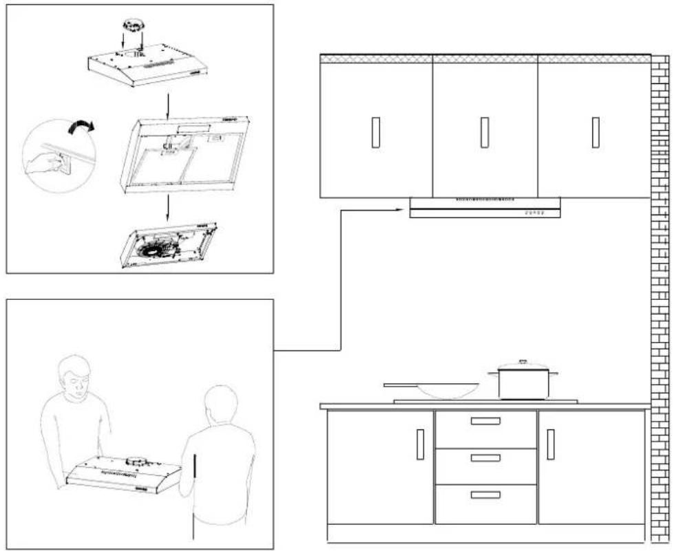 CIARRA CBCS6903D - Préparations pour le montage: - 5