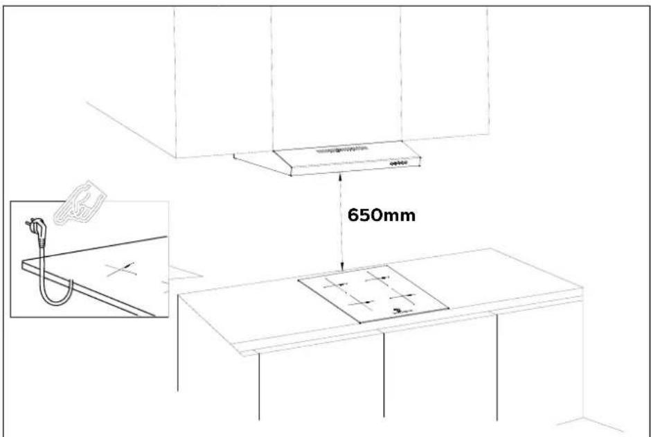 CIARRA CBCB6921 - Install the Hood (Extraction) : - 1