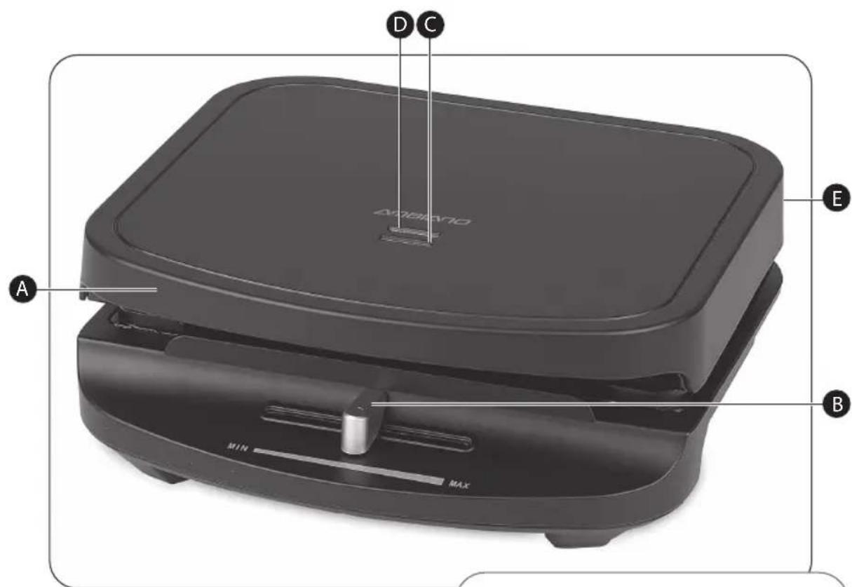 Ambiano GT-SF-WEB-06 - Gebruik volgens de voorschriften - 1